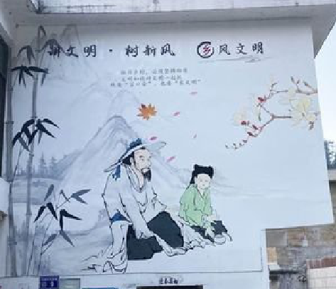 周至分享几个墙绘保养知识。