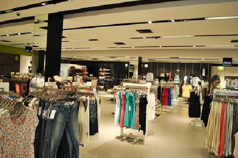 周至商场里的店面怎么装修？