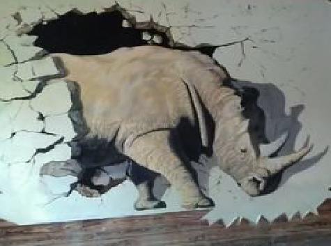 周至在墙绘中，如何绘制3D效果？